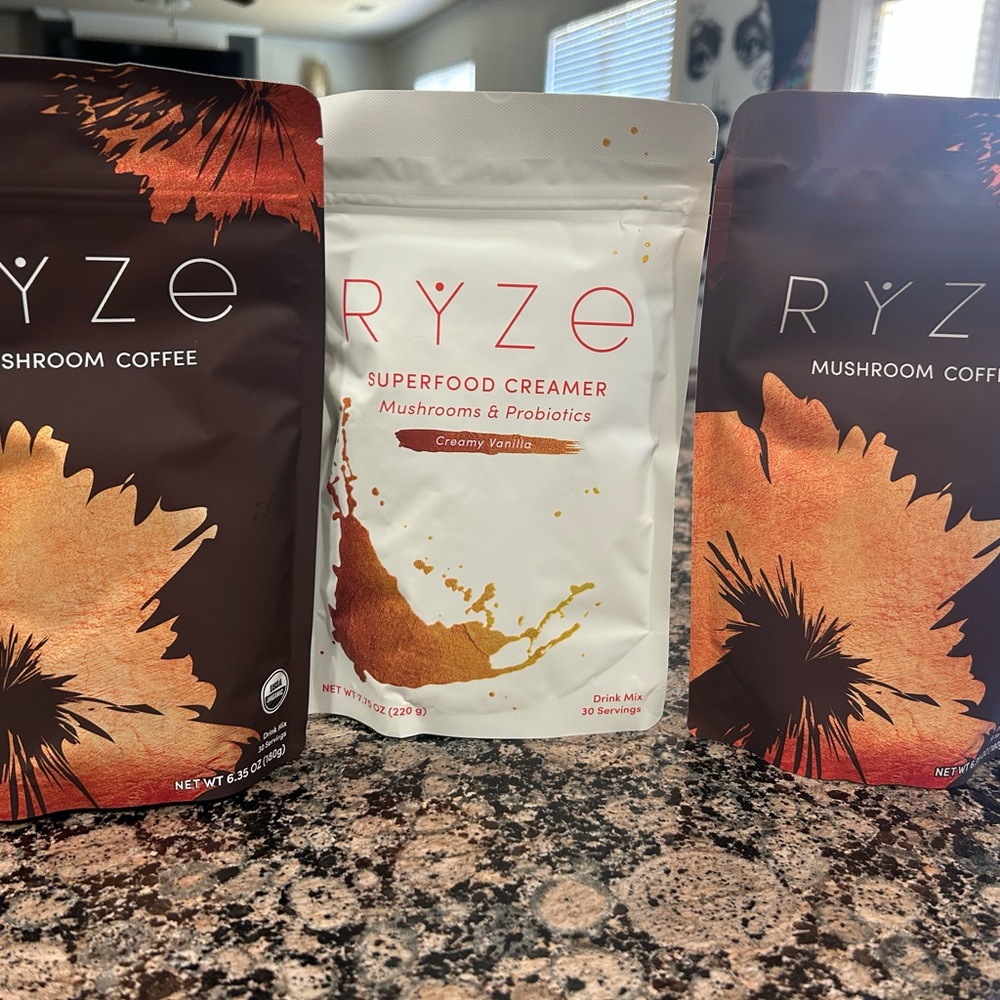 Mushroom Coffee and Superfood Creamer Set